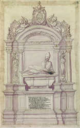 Cat. 39 (RL 11753) Monumento a Michele BONELLI, Cardinale, + 1598 (1611)