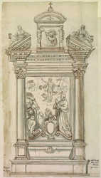 Cat. 79 (RL 11793) Monumento ad Andrea d’AUSTRIA, Cardinale, + 1600